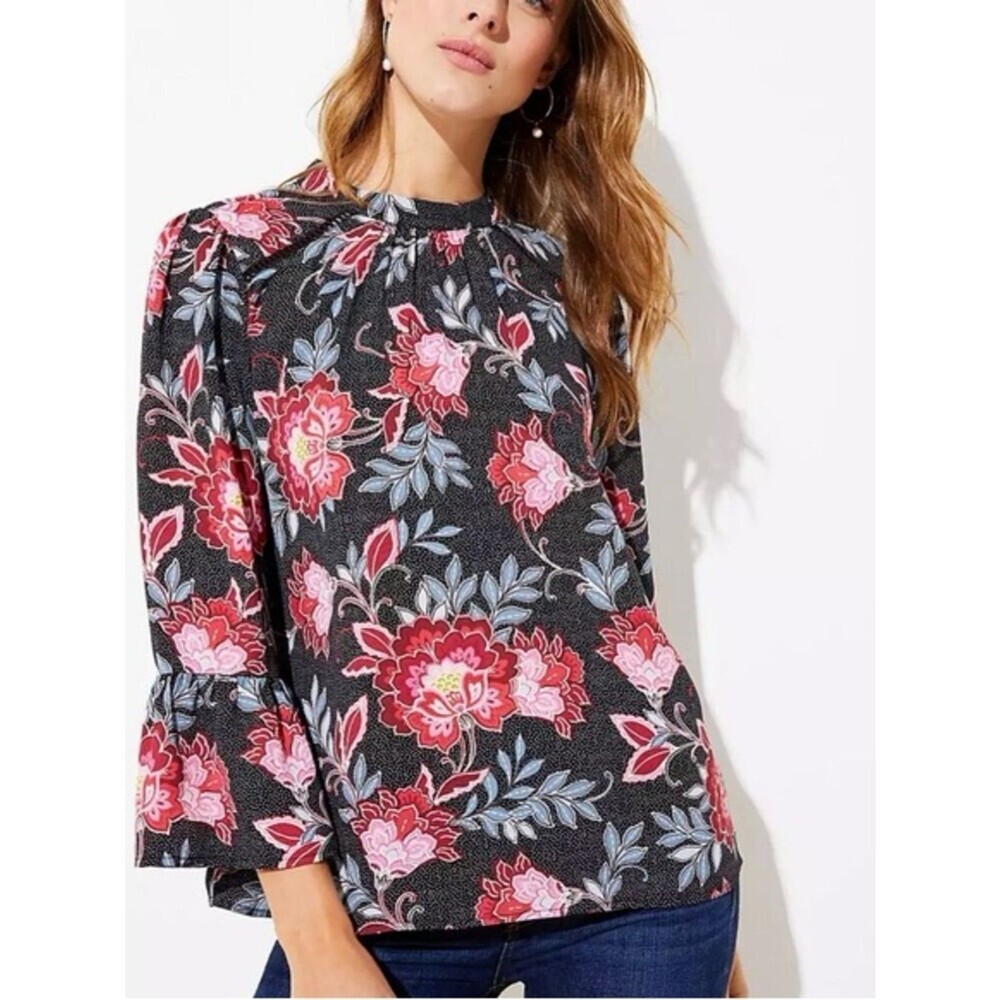 LOFT Bell Sleeve Blouse
